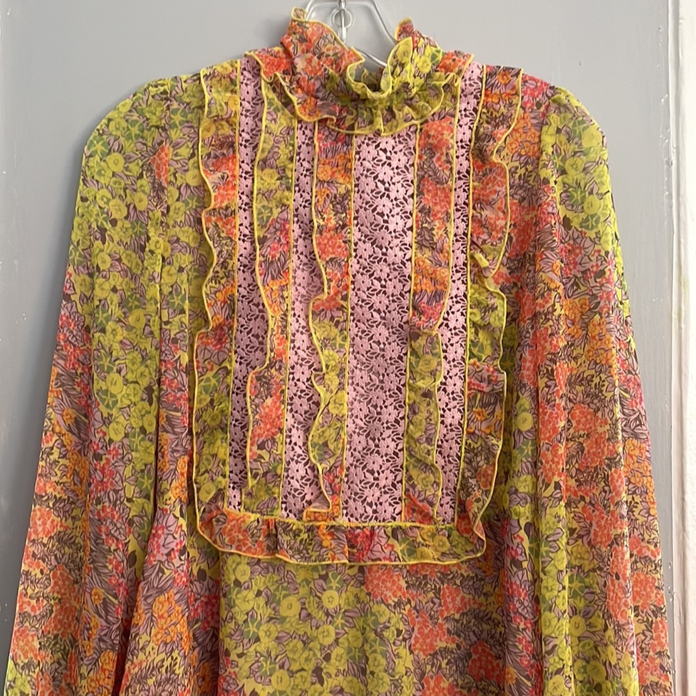 GIAMBA FLORAL DRESS - Picture 2 of 10